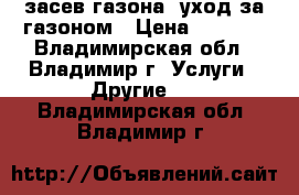 засев газона, уход за газоном › Цена ­ 1 000 - Владимирская обл., Владимир г. Услуги » Другие   . Владимирская обл.,Владимир г.